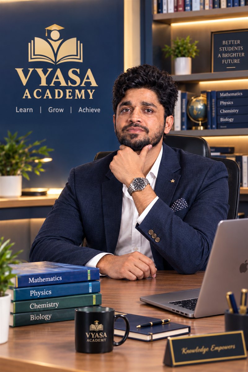 Venu Chennupati, Co-Founder and Mathematics Faculty at Vyasa Academy